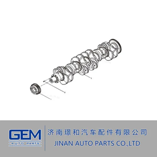 4110702677019 Коленчатый вал в сборе для Lgmg Cmt96 Tonly Sany XCMG Liugong Construction Machinery Weichai Engine FAW HOWO Shacman, коробка передач, запасные части для грузовиков